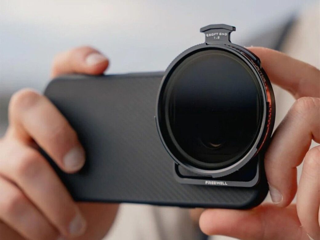Freewell Pro Hybrid Kit на iPhone — гібридний VND/CPL на кріпленні Pro Filter Mount